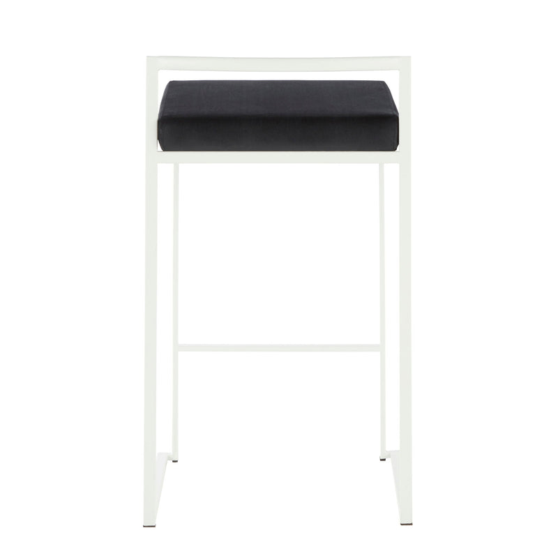 Fuji - Simple Elegance, Contemporary Stackable Counter Stool by HouseOfZazla