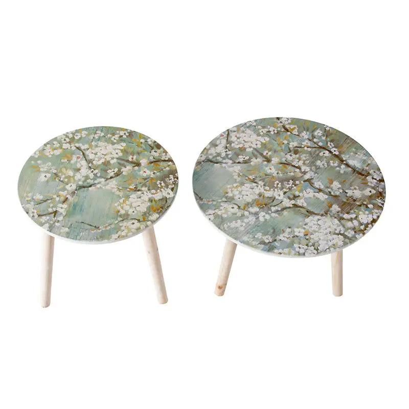 Nature-Inspired Side Tables (Set of 2) by HouseOfZazla