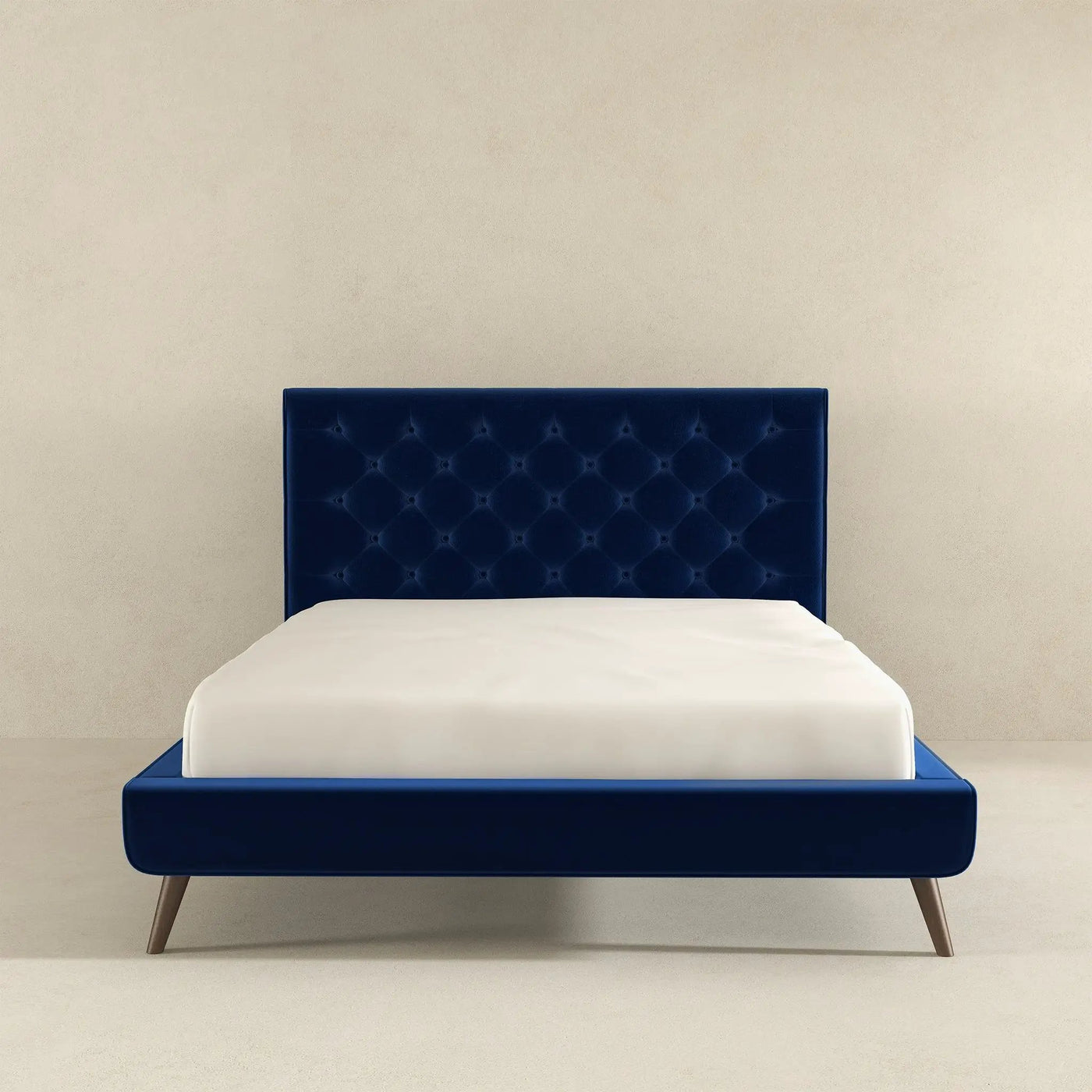 Dillon - Mid-Century Platform Bed by HouseOfZazla