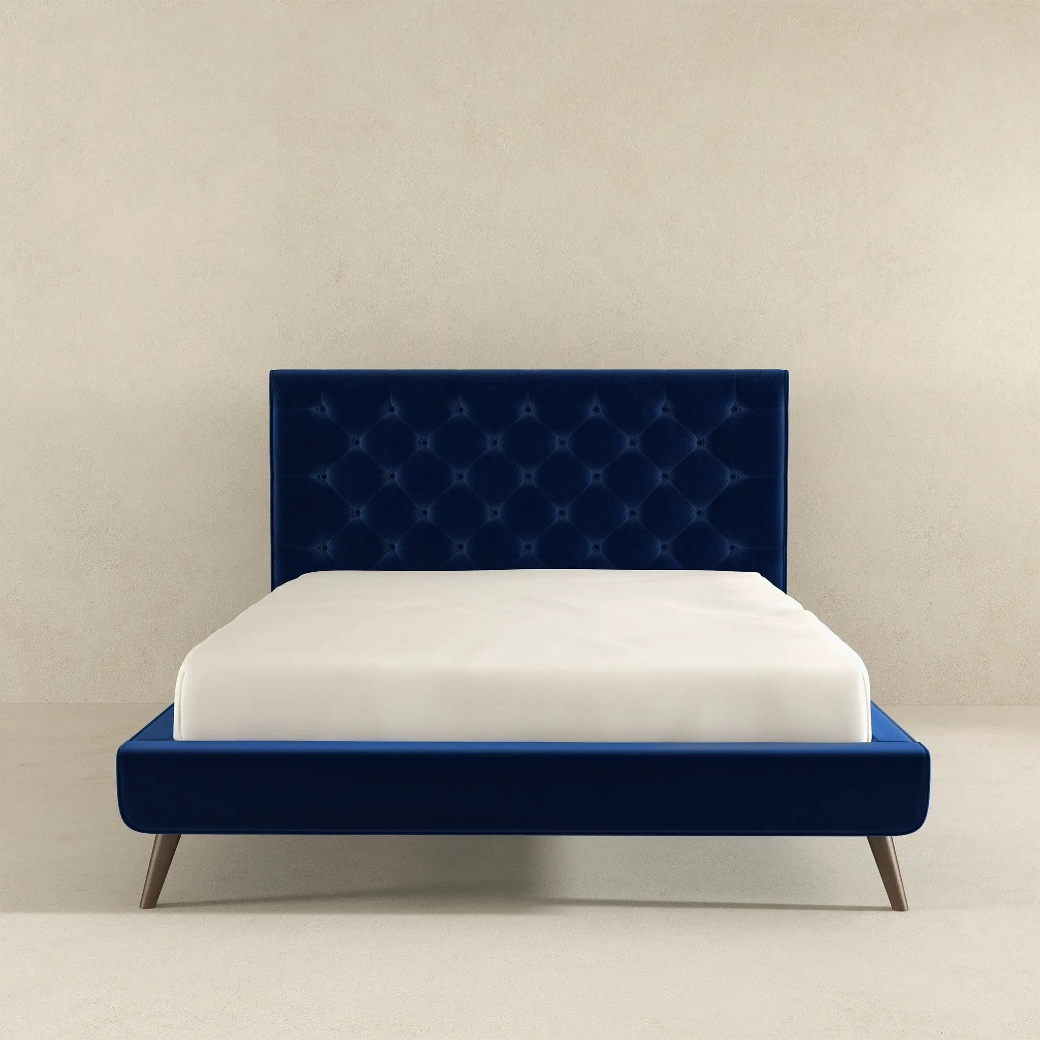 Dillon - Mid-Century Platform Bed by HouseOfZazla