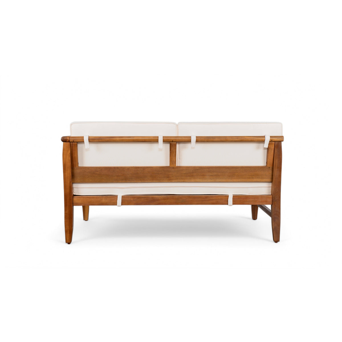 Aston 4 Seater Left and Right Acacia Wood Sofa Set, photo 7 of 10