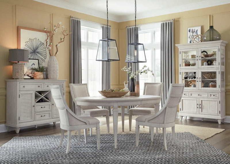Newport - Bench With Upholstered Seat - Alabaster by Unique Piece Furniture