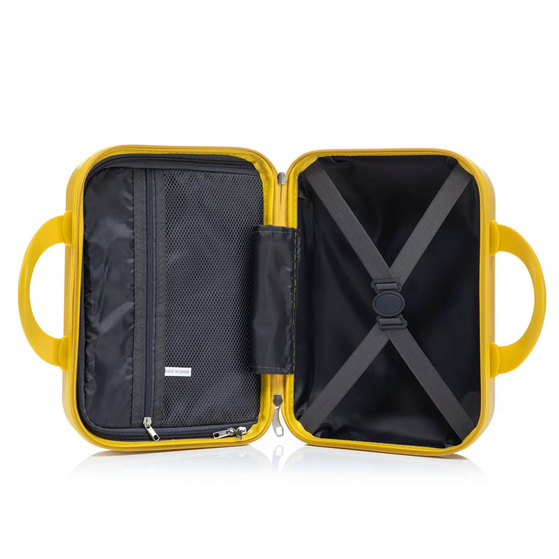 14'/20' 2-Piece ABS Spinner Wheel Luggage Set with Combination Lock by HouseOfZazla