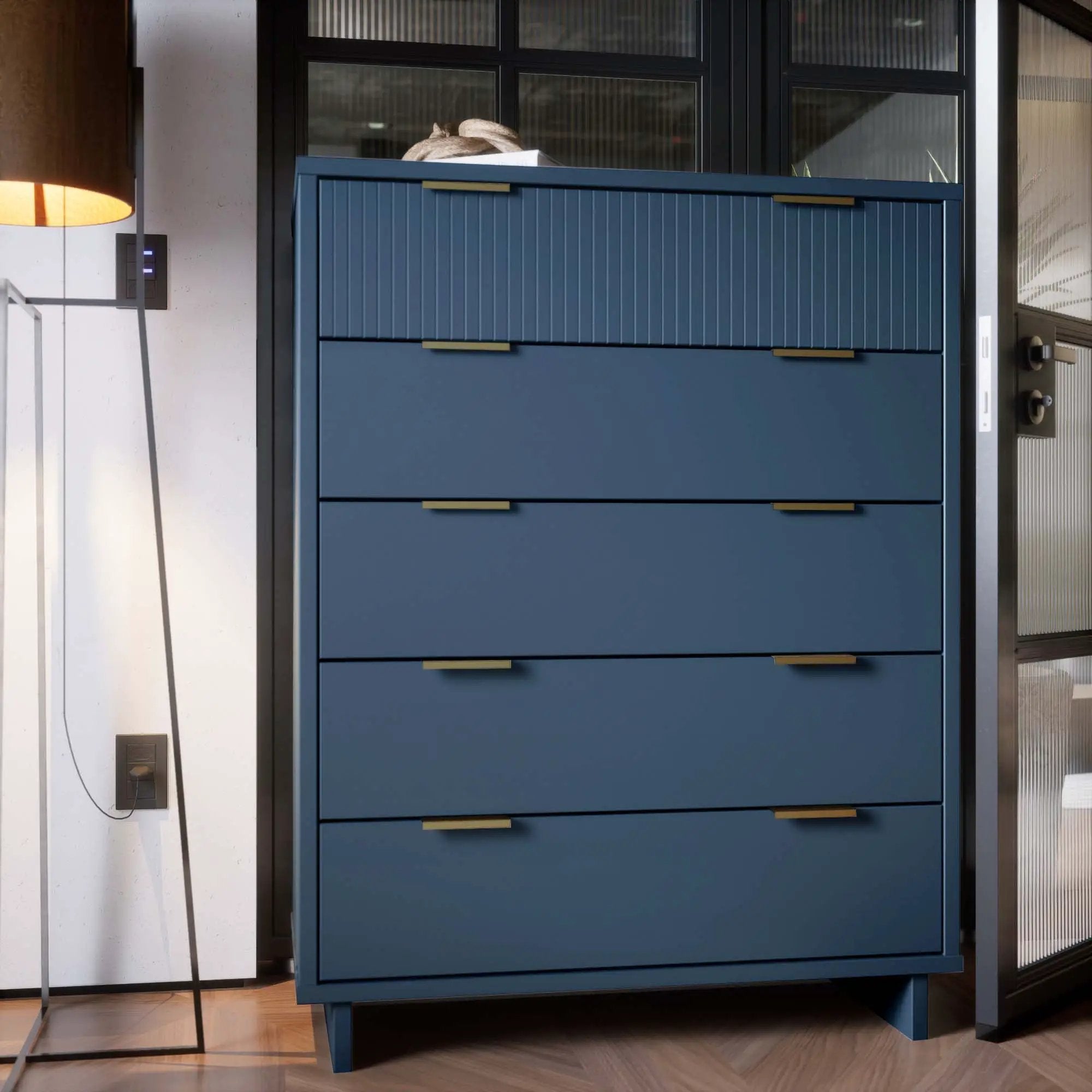 Granville - Chest With 5 Drawers by HouseOfZazla