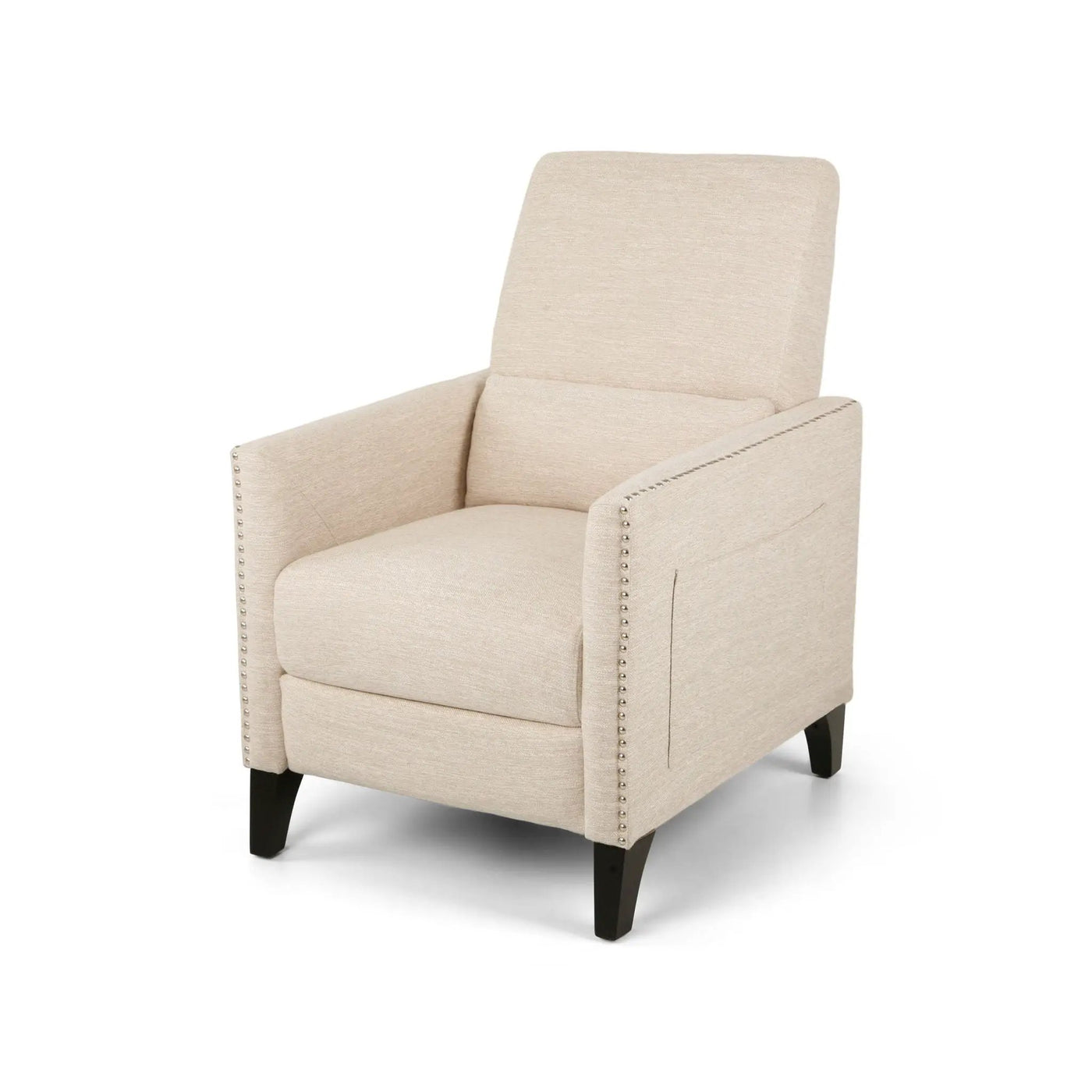 Kiersten - Contemporary Fabric Pushback Recliner by Unique Piece Furniture