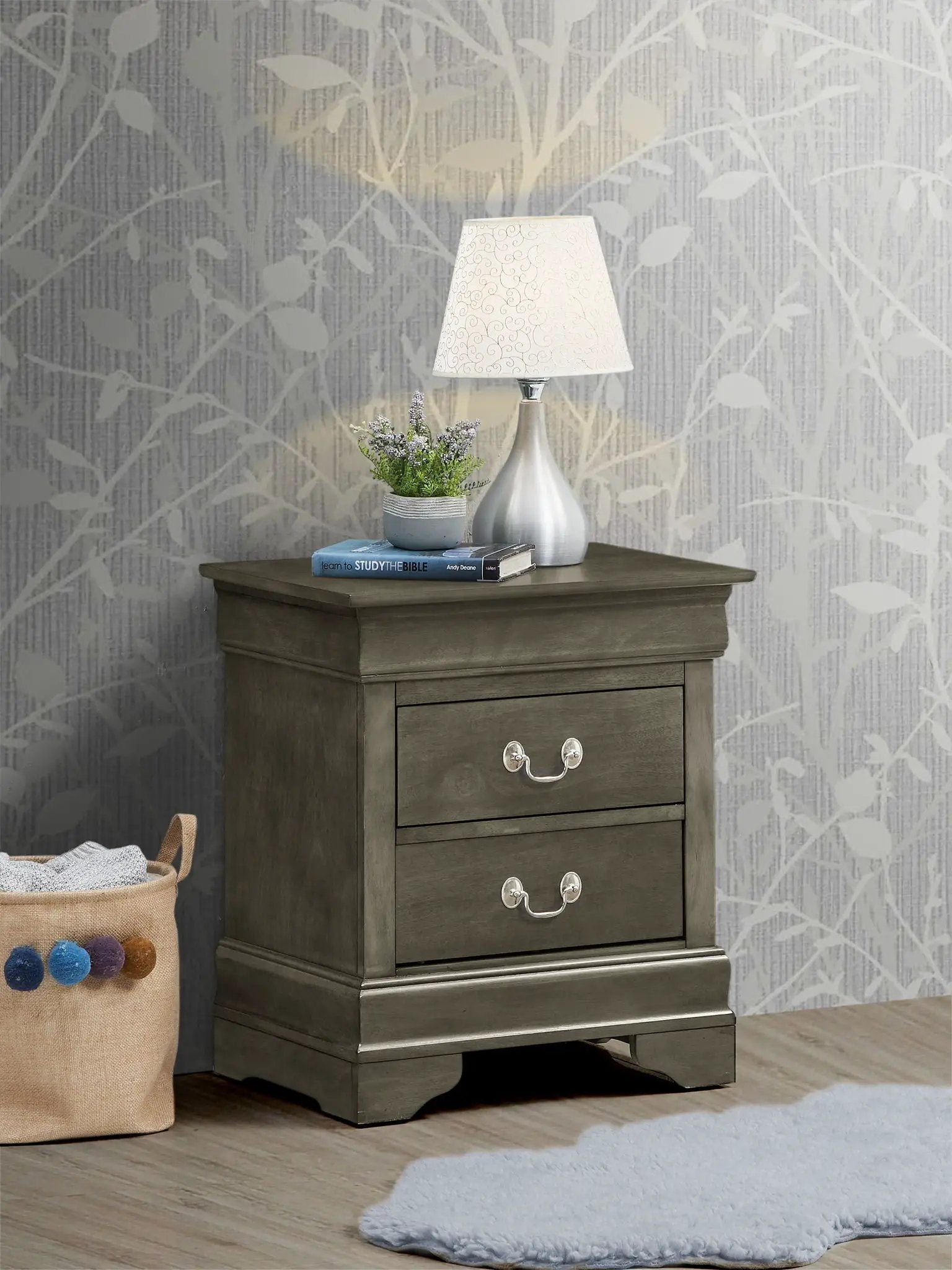 Louis Phillipe - Nightstand - Wood by Unique Piece Furniture