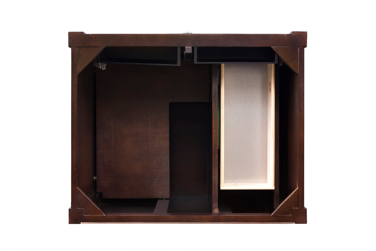 James Martin Brittany 30" Single Bathroom Vanity, Burnished Mahogany, view 15