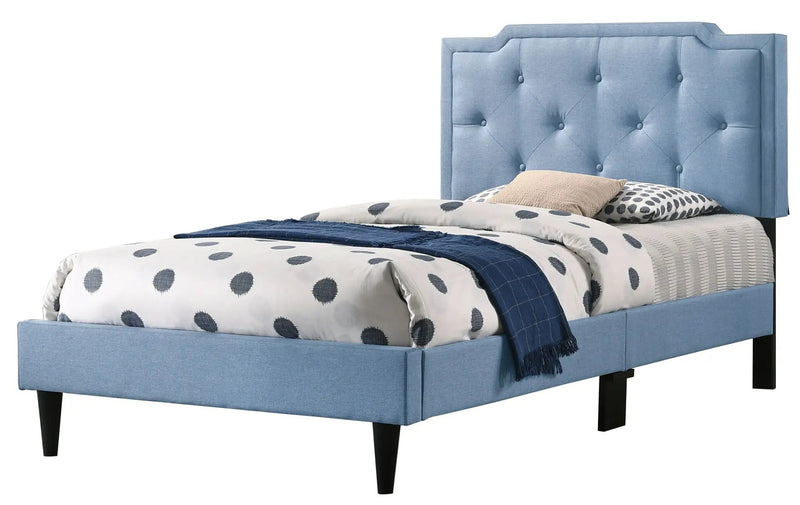 Button Tufted Bed Charming For Cozy Spaces by Unique Piece Furniture