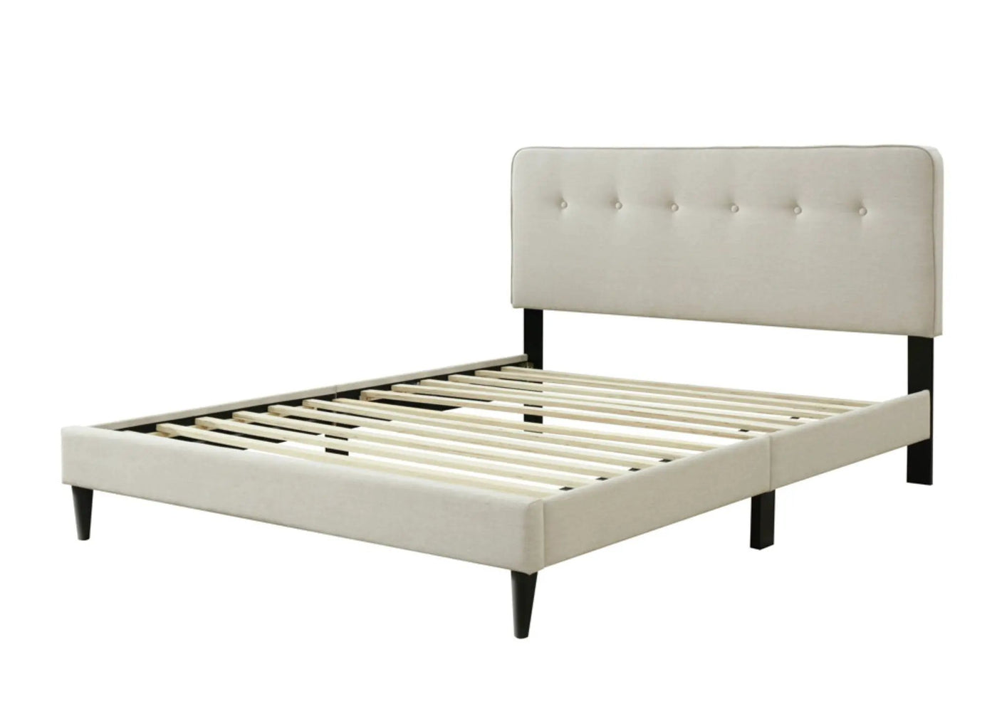Upholstered Bed Compact With USB by HouseOfZazla
