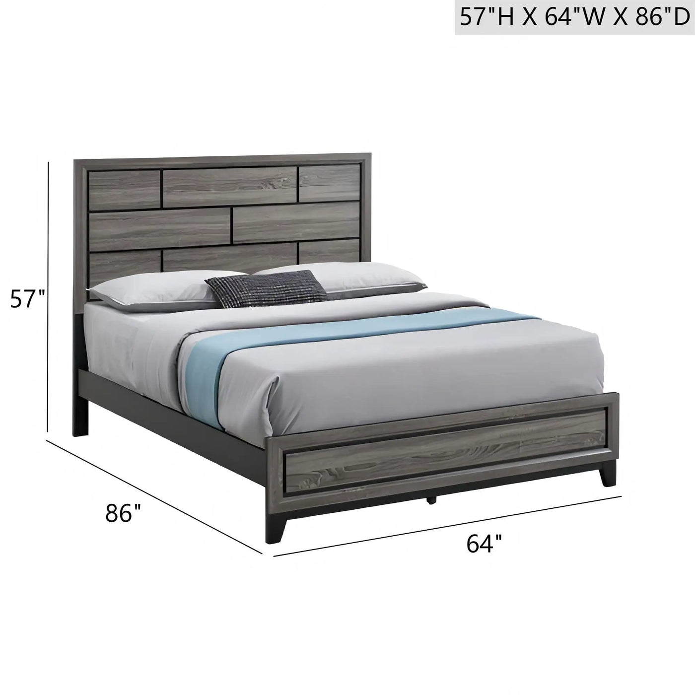 Glasgow - Bed Frame With Durable Construction by Unique Piece Furniture