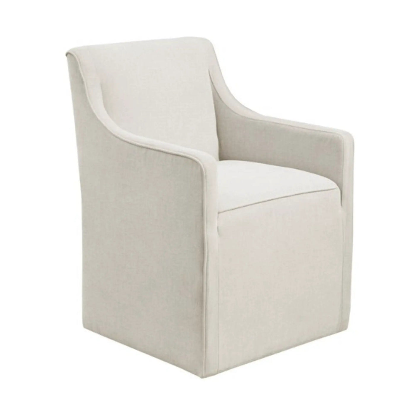 Traditional Skirted Dining Arm Chair by HouseOfZazla