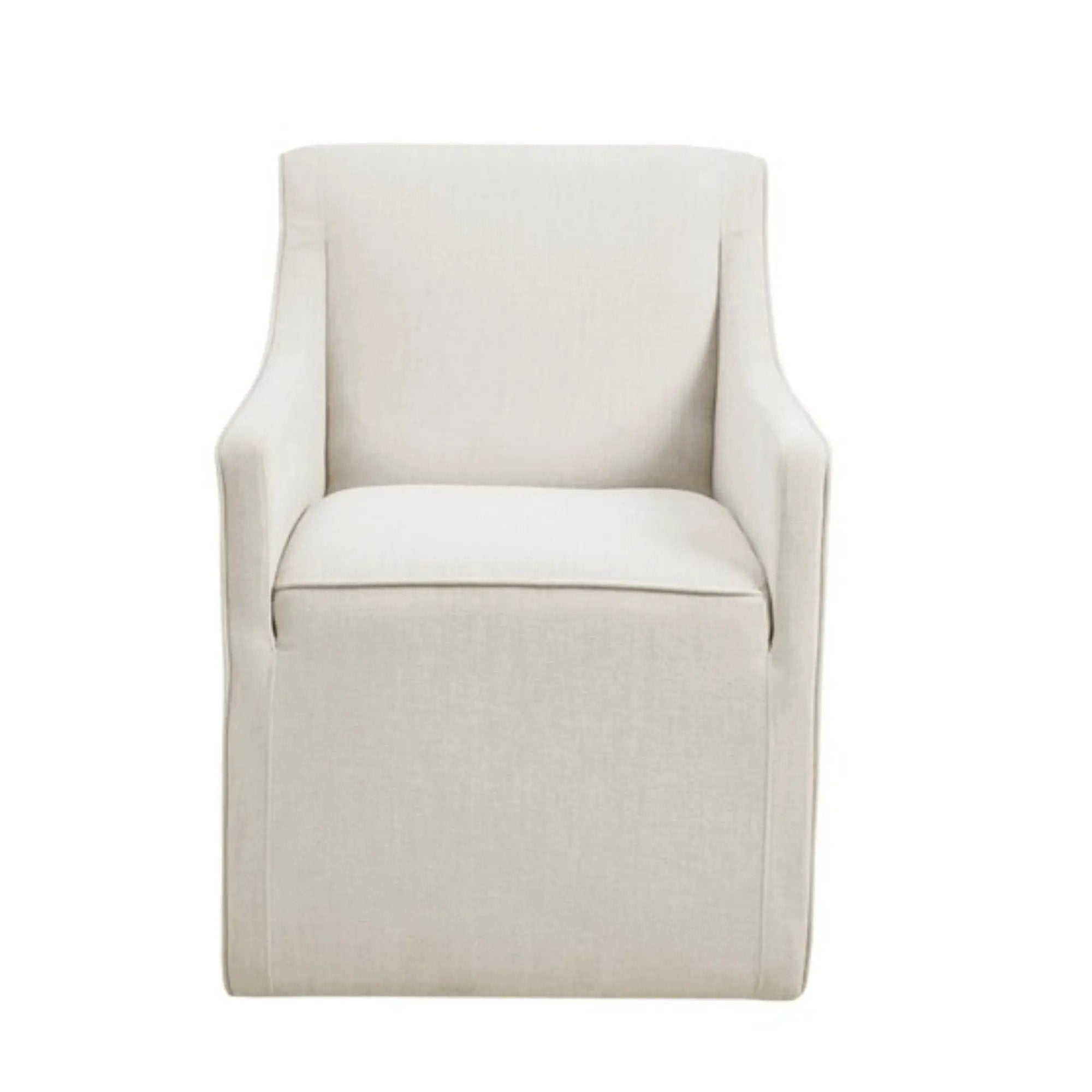 Traditional Skirted Dining Arm Chair by Unique Piece Furniture