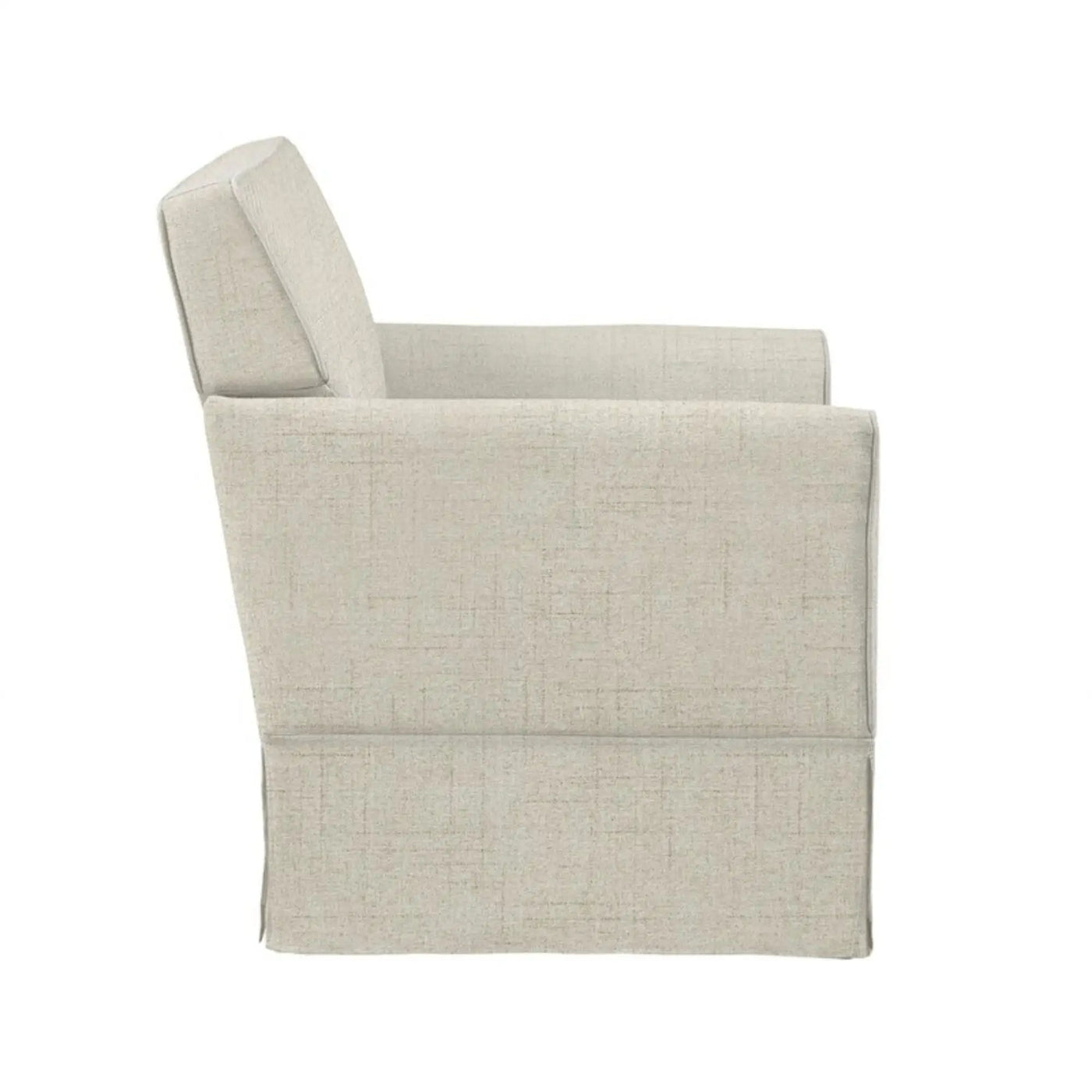 Timeless - Accent Armchair With Classic Track Arm Silhouette And Skirted Base by HouseOfZazla