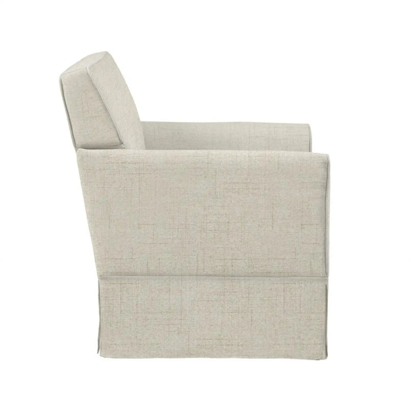 Timeless - Accent Armchair With Classic Track Arm Silhouette And Skirted Base by HouseOfZazla
