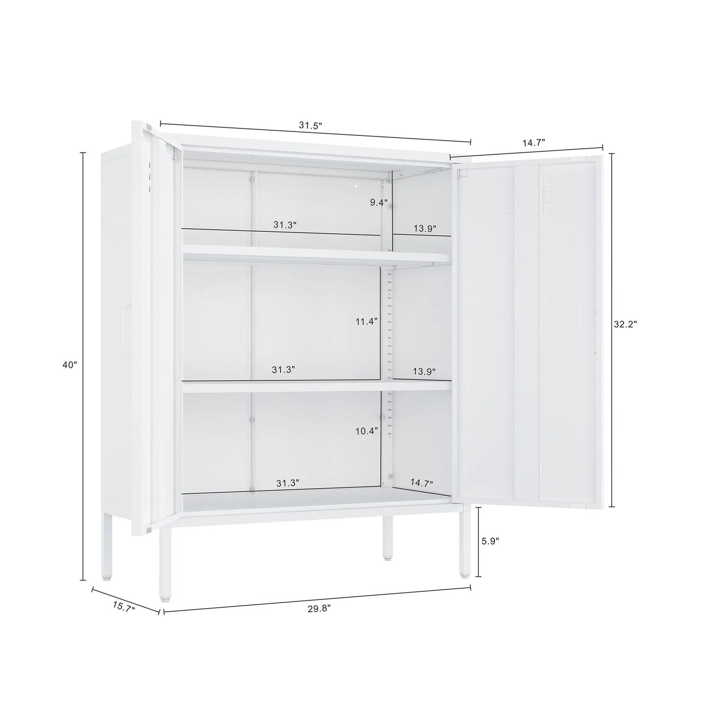 Naomi - Accent Cabinet by HouseOfZazla