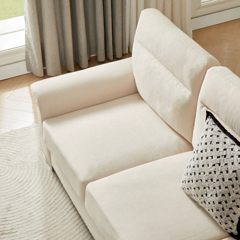3 Seater Elegant Stationary Sofa by Unique Piece Furniture