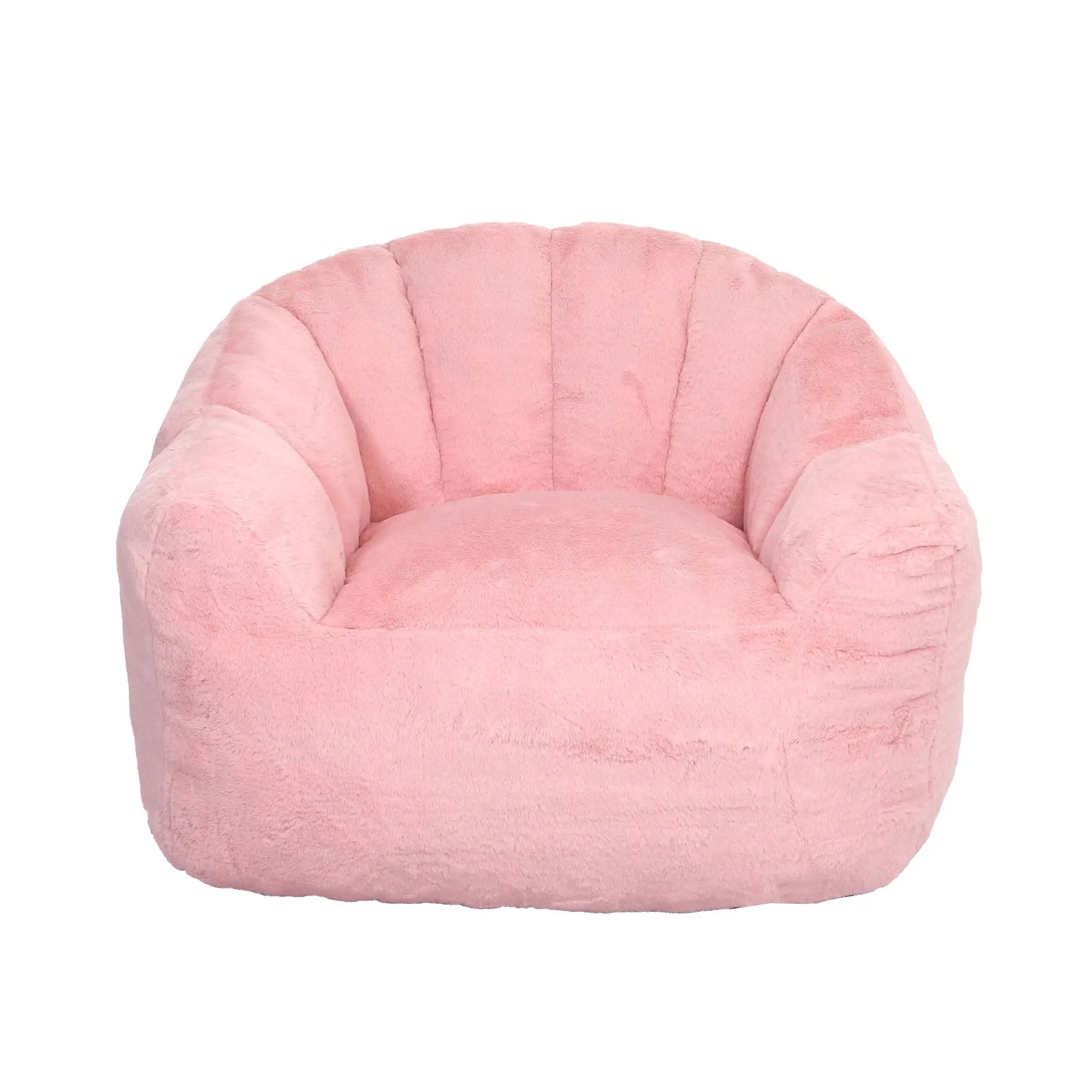 Beanbag Chair, Beanbag Sofa Chair With Armrests Stuffed High Density Foam by HouseOfZazla