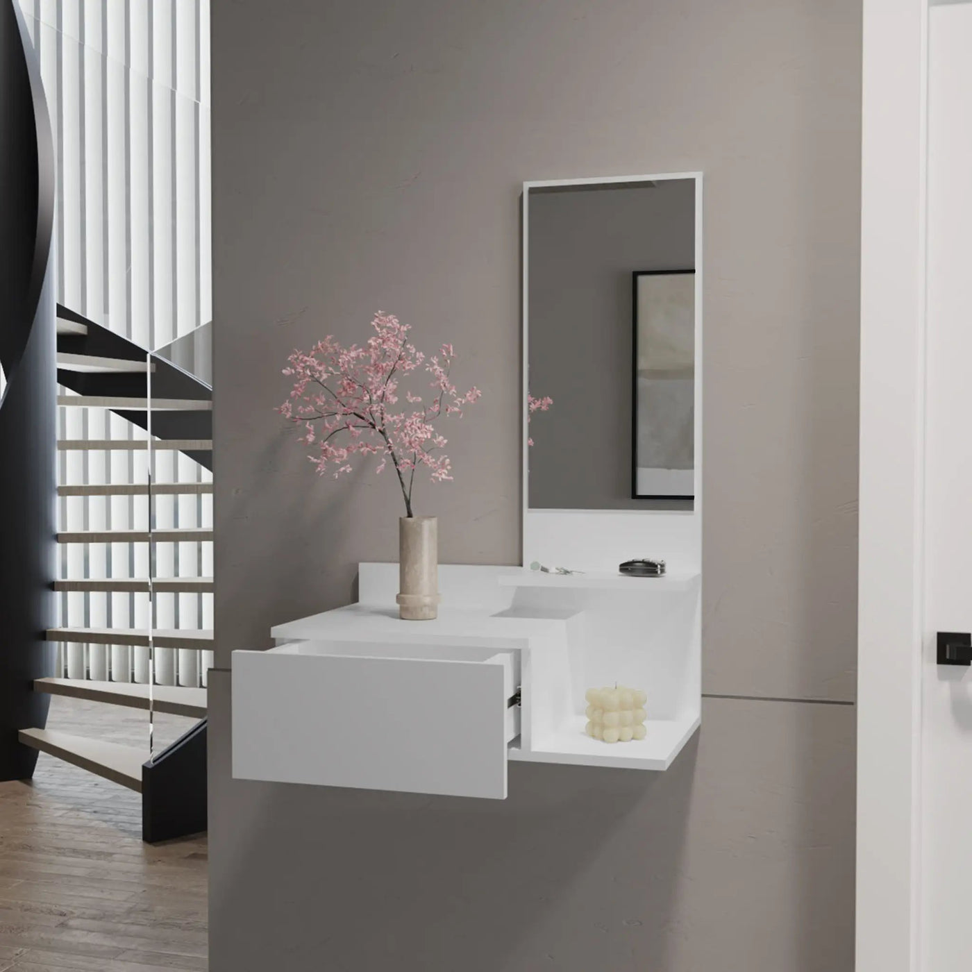 Lowell Floating Hallway Cabinet by HouseOfZazla