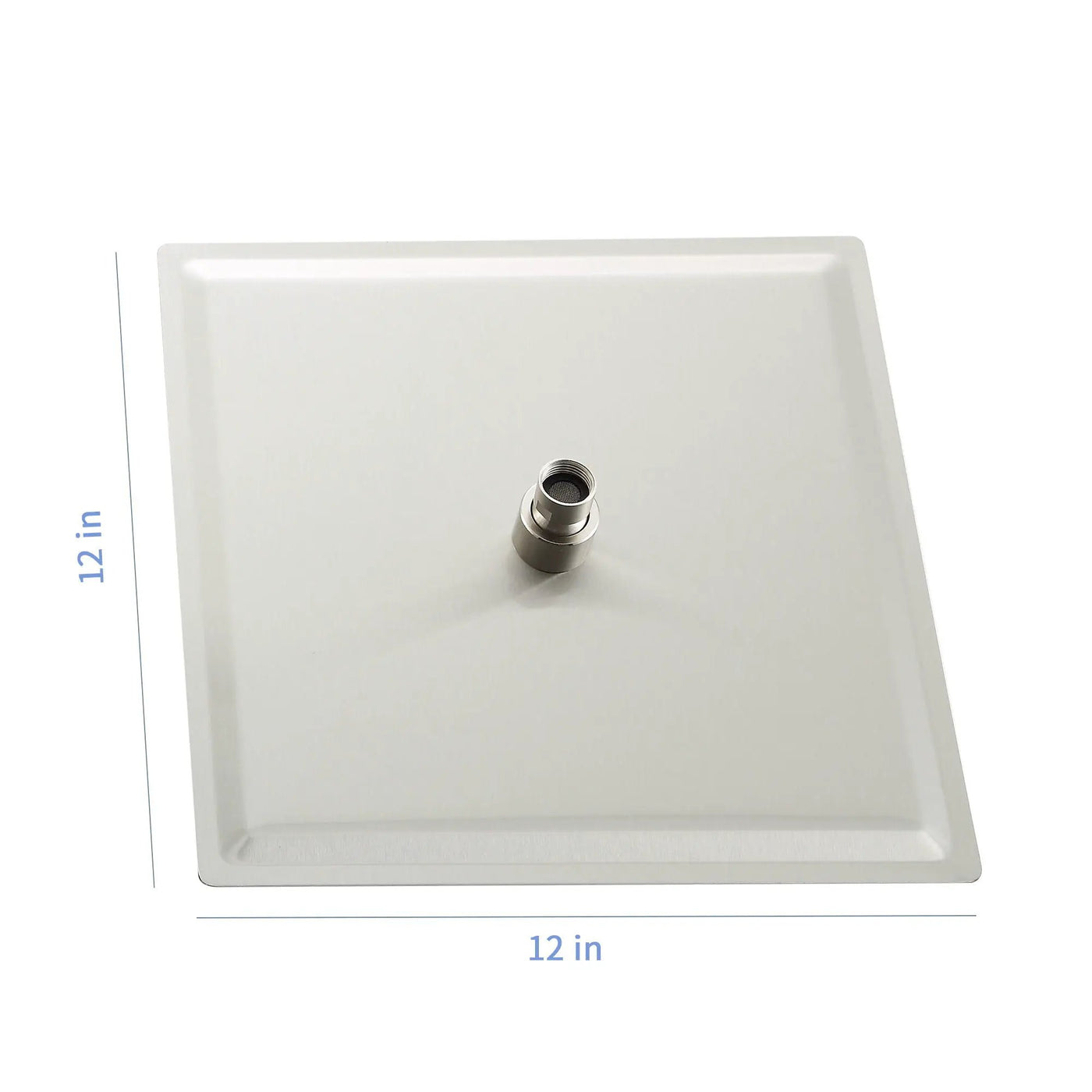 Ultra Thin Square Rainfall Shower Head Stainless Steel, Wall Or Ceiling Mount by HouseOfZazla