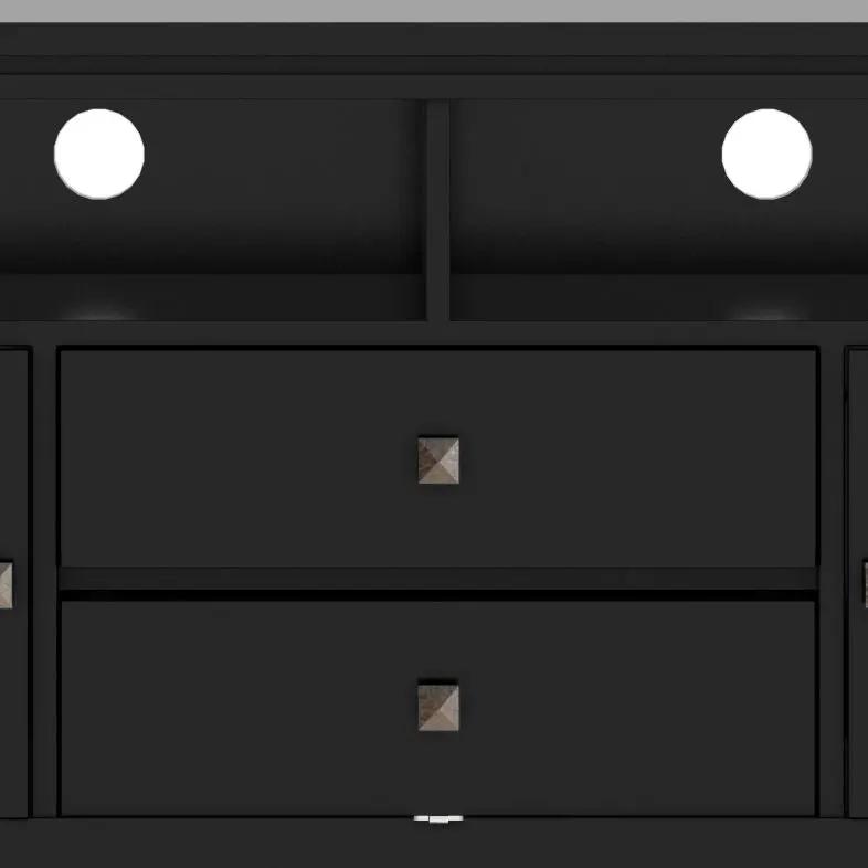 Cosmopolitan - Handcrafted Wide TV Media Stand by HouseOfZazla