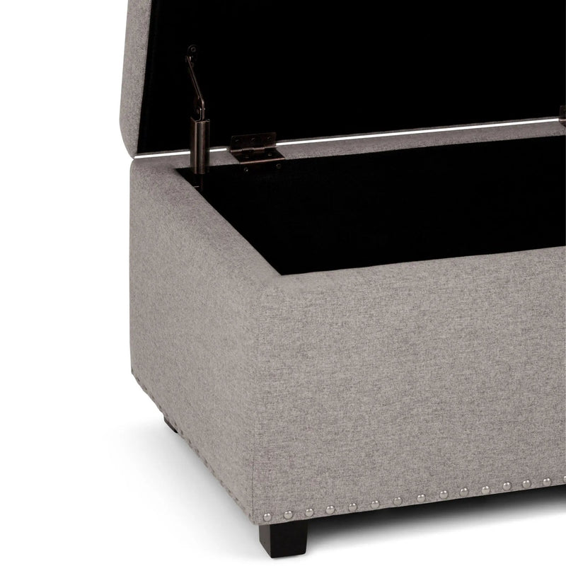 Hamilton - Upholstered Storage Ottoman by HouseOfZazla