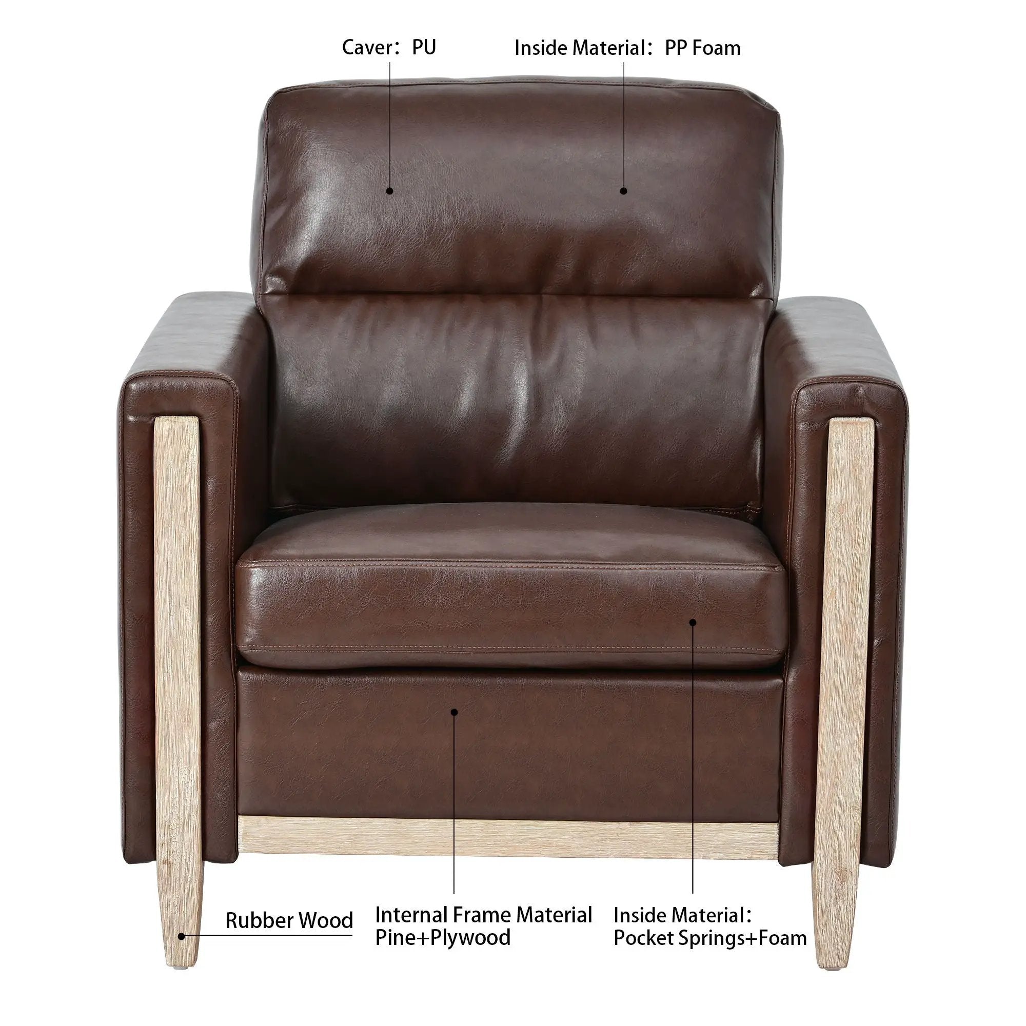 1 Seater Sofa by HouseOfZazla