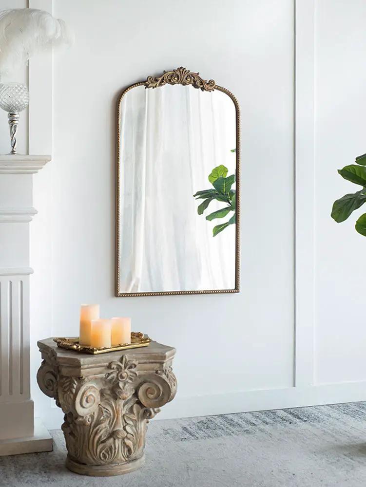 Arch Mirror, Baroque Inspired Wall Decor For Bathroom, Bedroom, Living Room by Unique Piece Furniture