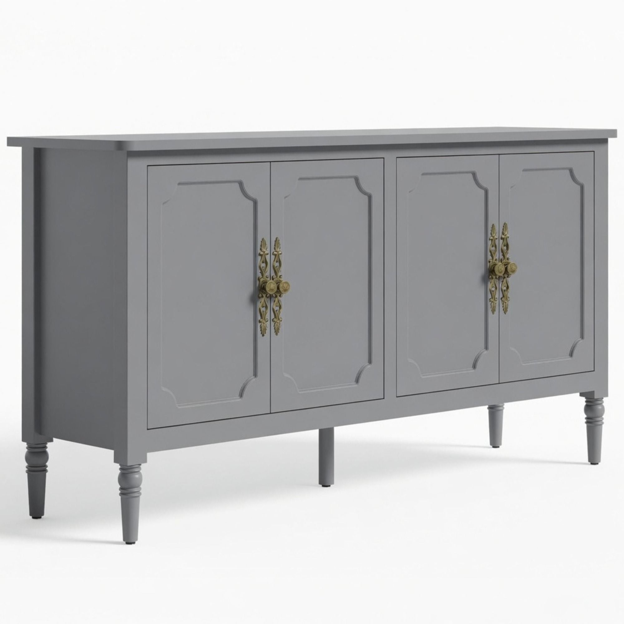 Vintage Buffet Cabinet With Adjustable Shelves by HouseOfZazla