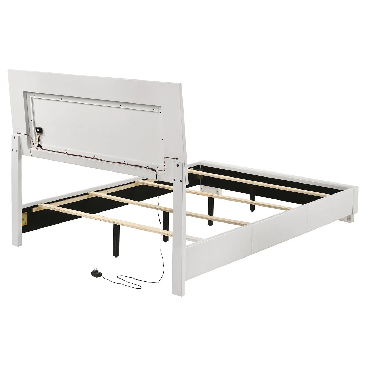 Felicity - LED Panel Bed With Built In Lighting by HouseOfZazla