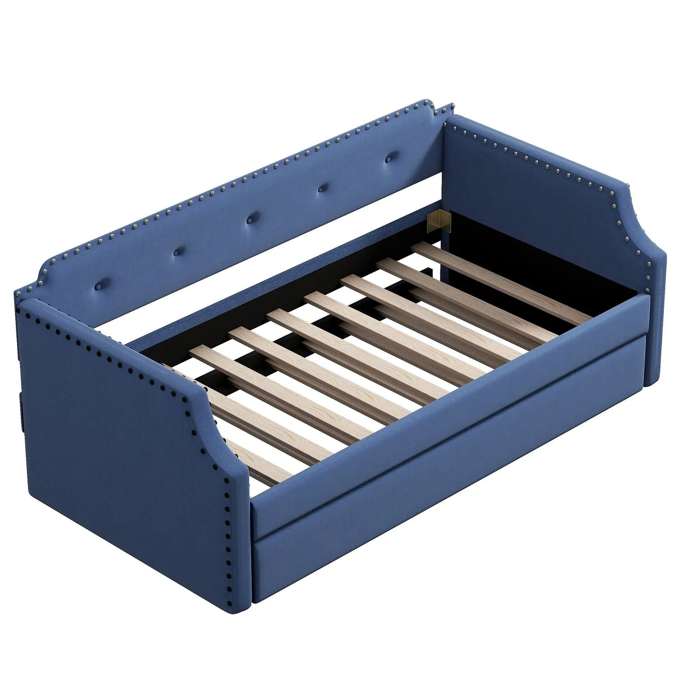 Upholstered Daybed With Trundle by HouseOfZazla