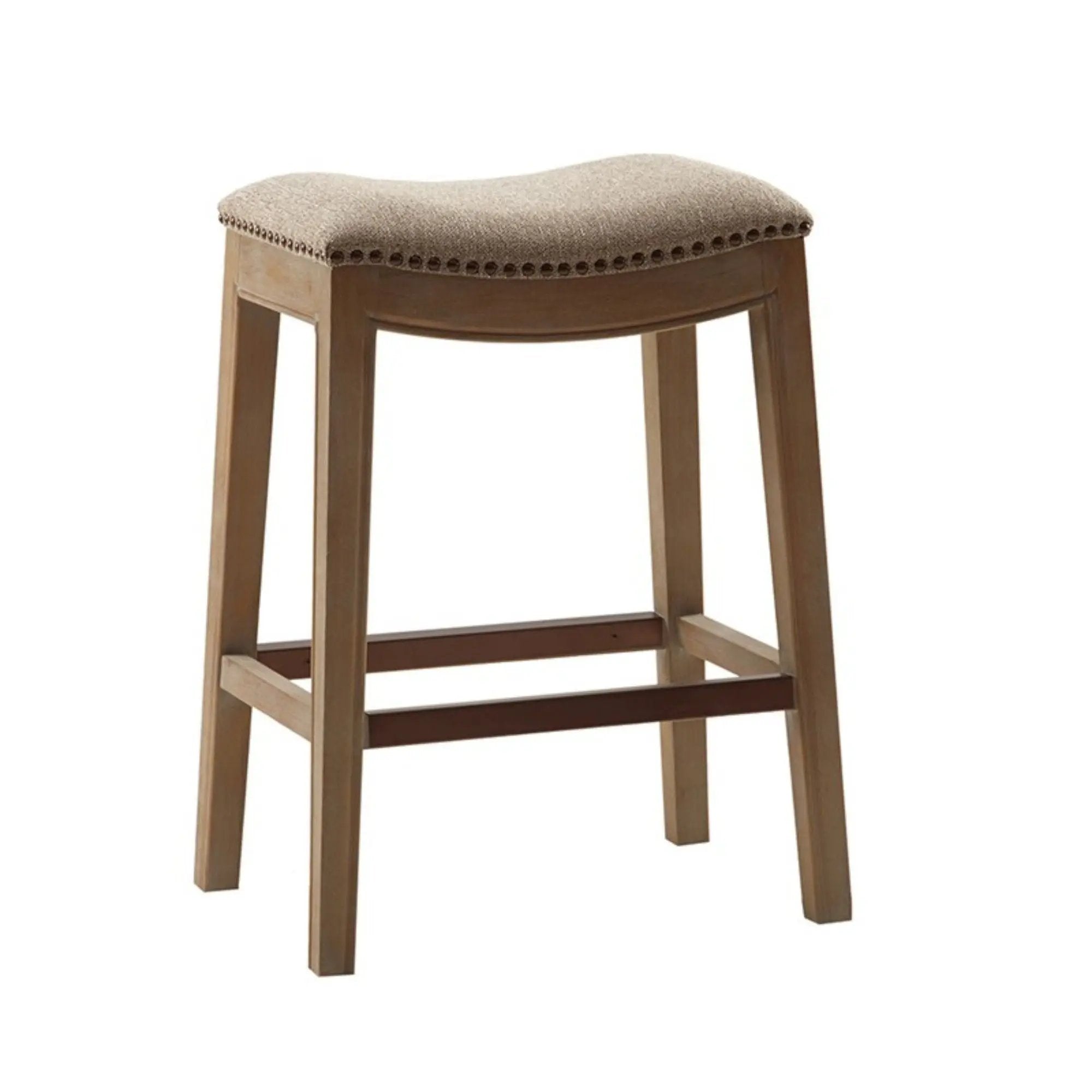 Saddle Counter Stool With High Density Foam by Unique Piece Furniture