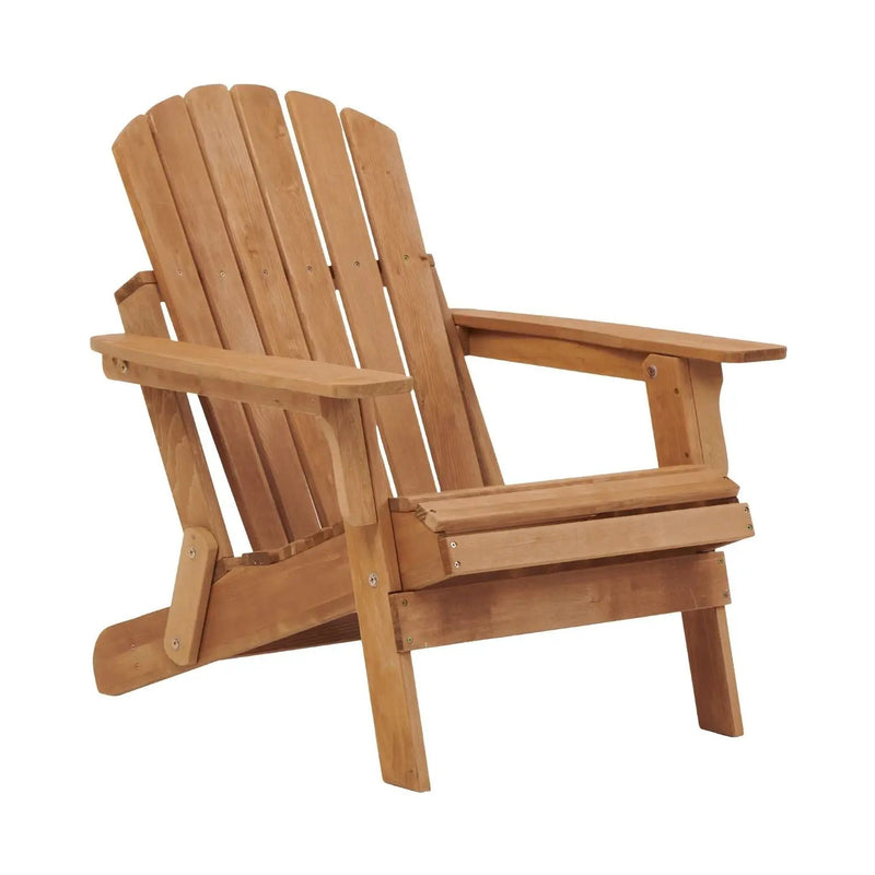 Oversize Outdoor Folding Adirondack Chair, Patio Chair For Garden by Unique Piece Furniture