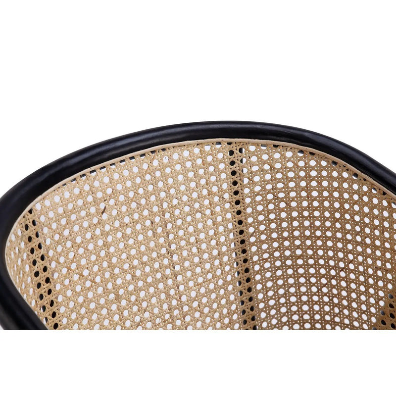 Versailles - Accent Armchair - Black / Natural by HouseOfZazla