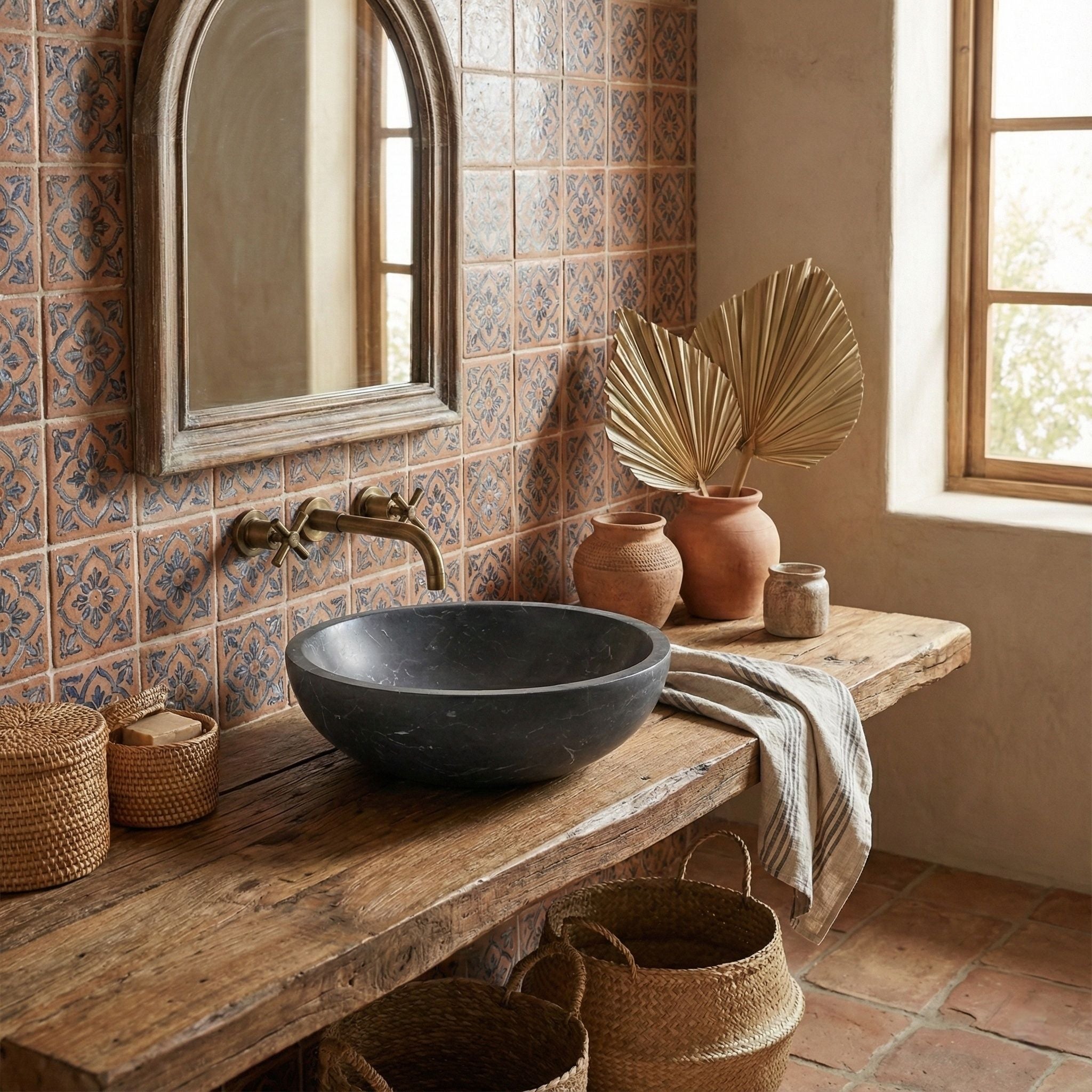 Bathroom Vessel Sink, Circular Design by HouseOfZazla