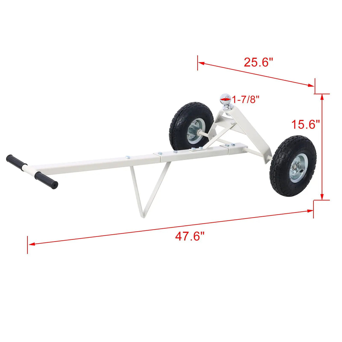 Heavy Duty Trailer Dolly With Pneumatic Tires by HouseOfZazla