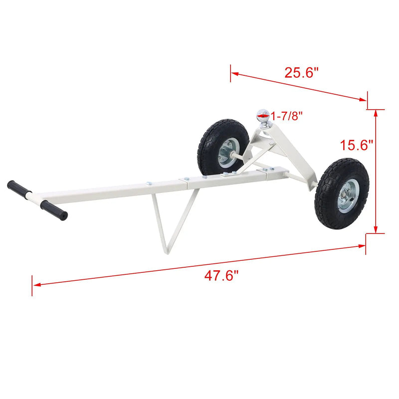 Heavy Duty Trailer Dolly With Pneumatic Tires by HouseOfZazla