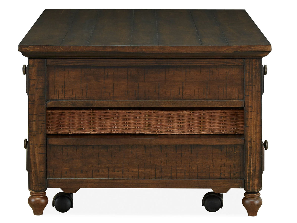 Cottage Lane - Wood Rectangular Lift-top Cocktail Table - Coffee, photo 6 of 7