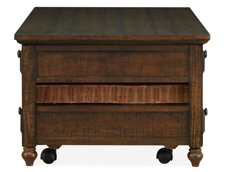 Cottage Lane - Wood Rectangular Lift-top Cocktail Table - Coffee, photo 6 of 7
