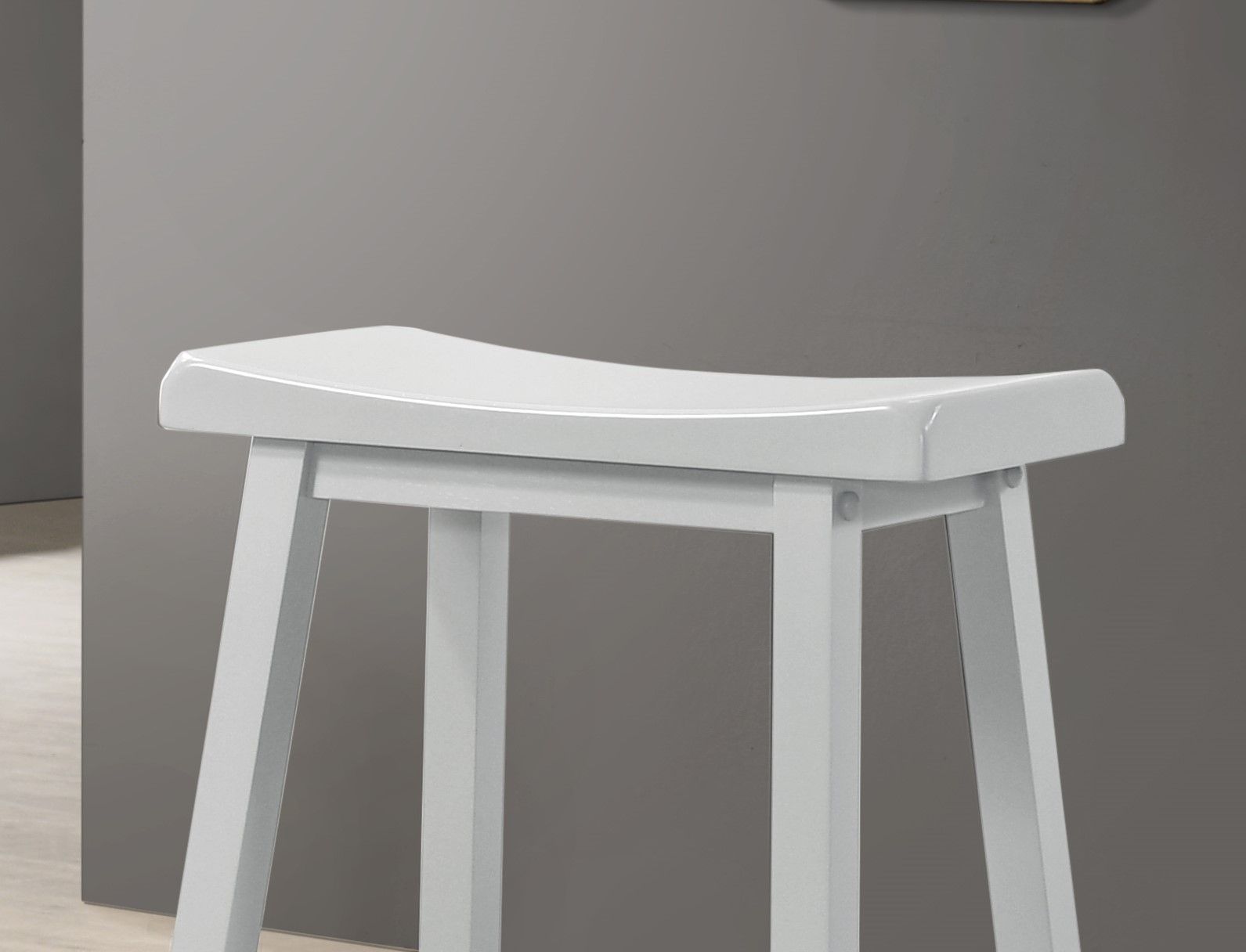 Alonzo - 17.5" Backless Ergonomic Counter Height Stool (Set of 2) by HouseOfZazla