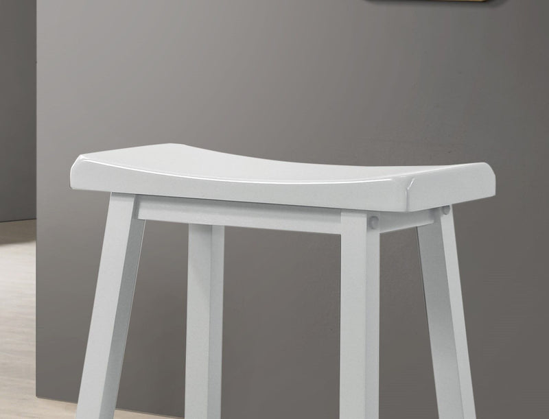 Alonzo - 17.5" Backless Ergonomic Counter Height Stool (Set of 2) by HouseOfZazla