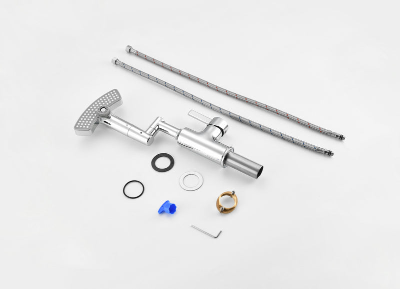 LED Temperature Display Bathroom Faucet with Digital Screen by HouseOfZazla