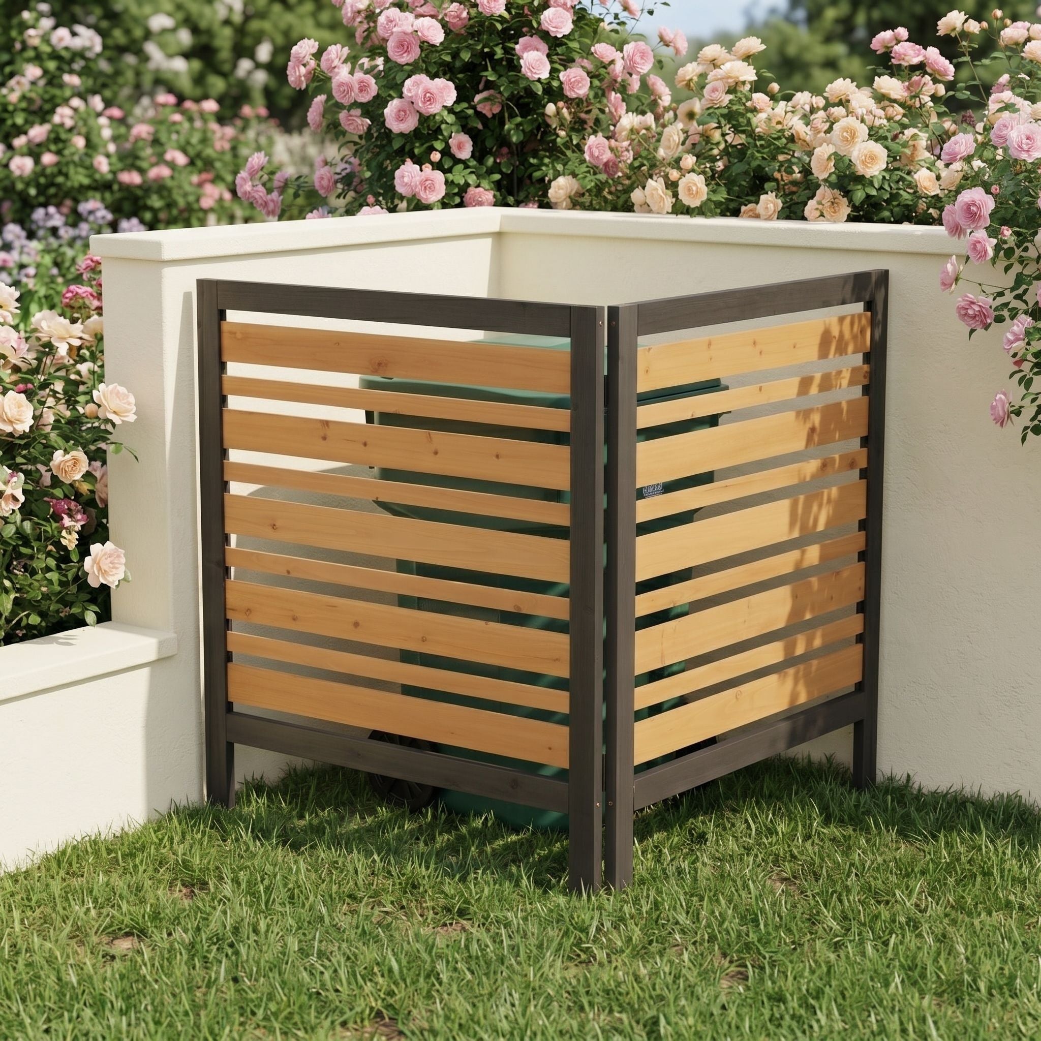 Outdoor Air Conditioner Fence Screen by HouseOfZazla