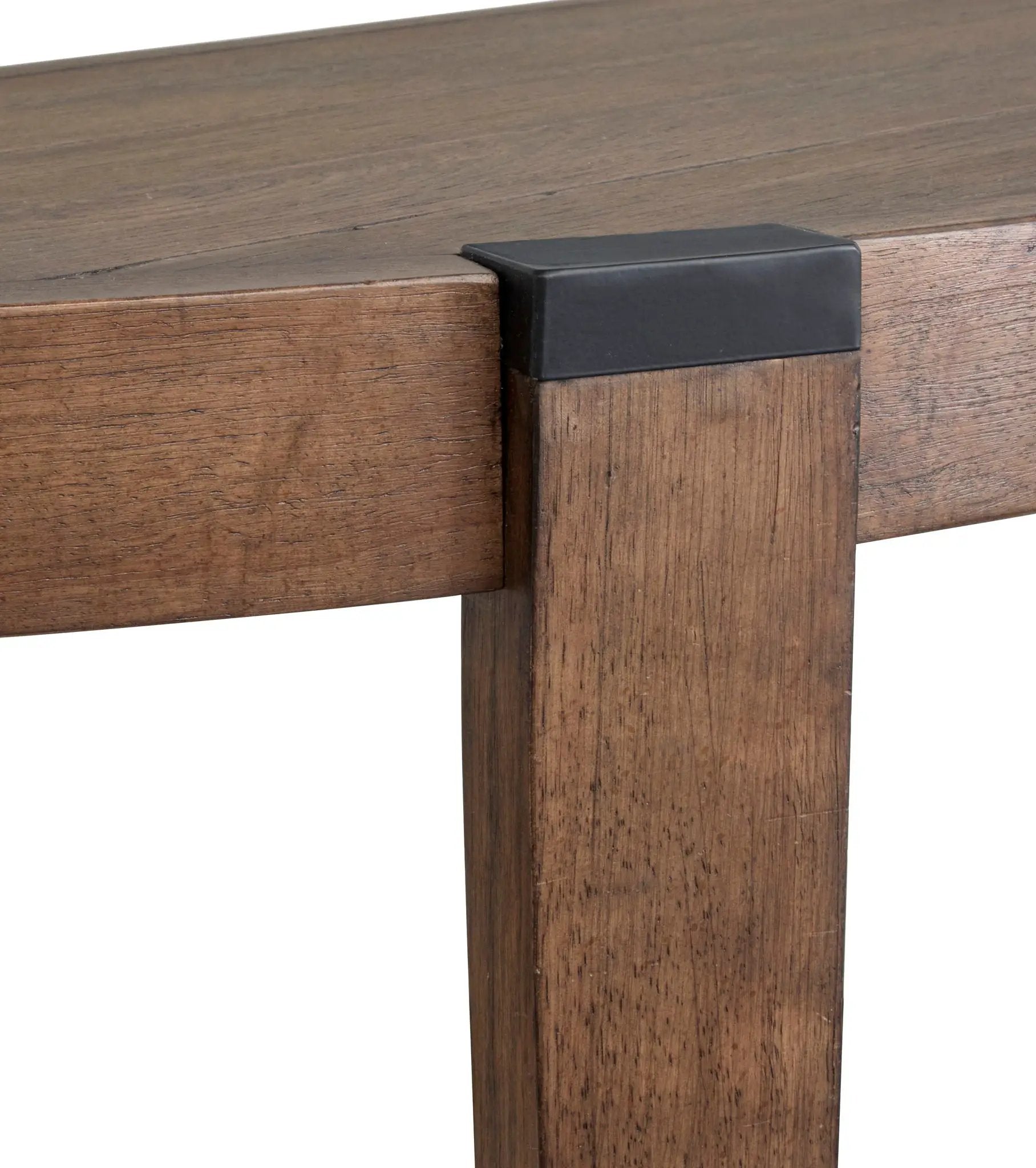 Kaysen - Demilune Sofa Table - Wallaby by Unique Piece Furniture