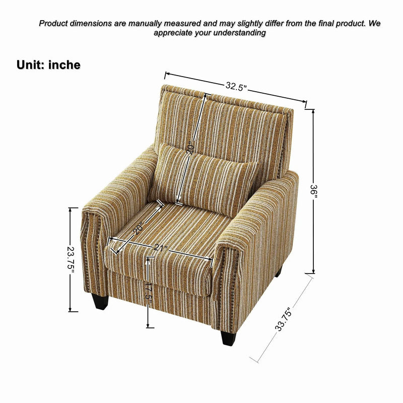 Comfy Armchair For Living Room by HouseOfZazla