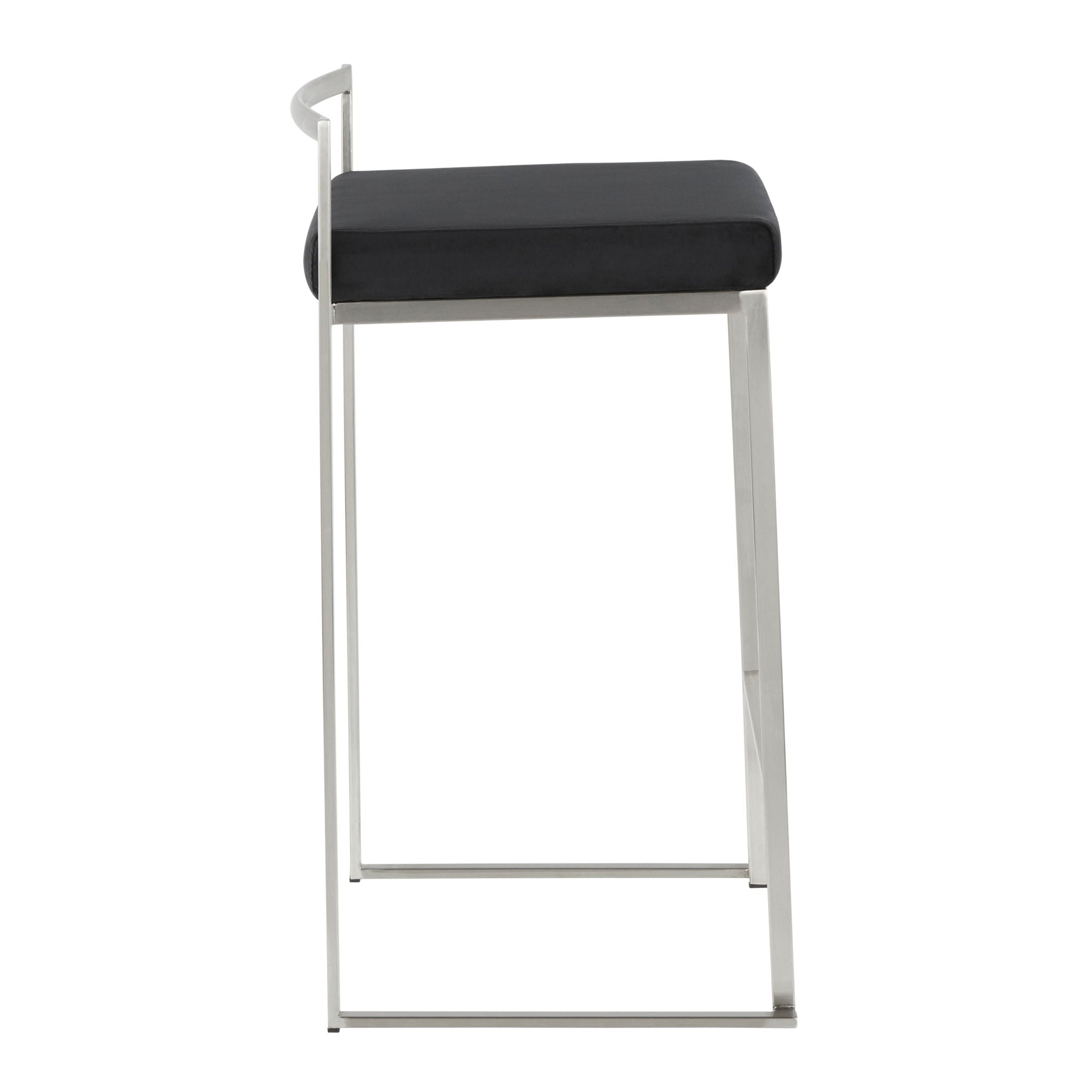 Fuji - Contemporary Elegant Stackable Counter Stool Set by HouseOfZazla