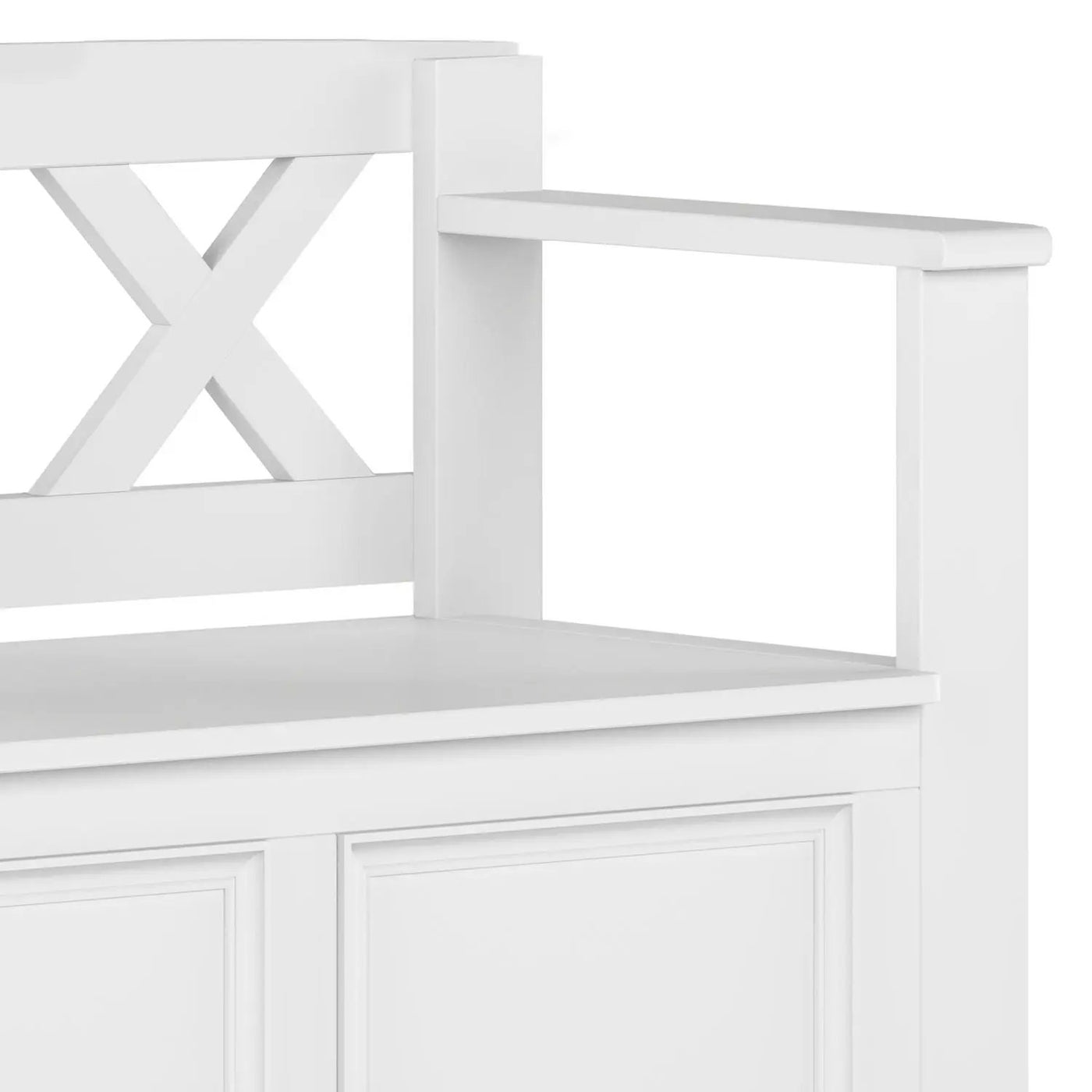 Amherst - Small Transitional Entryway Storage Bench by HouseOfZazla