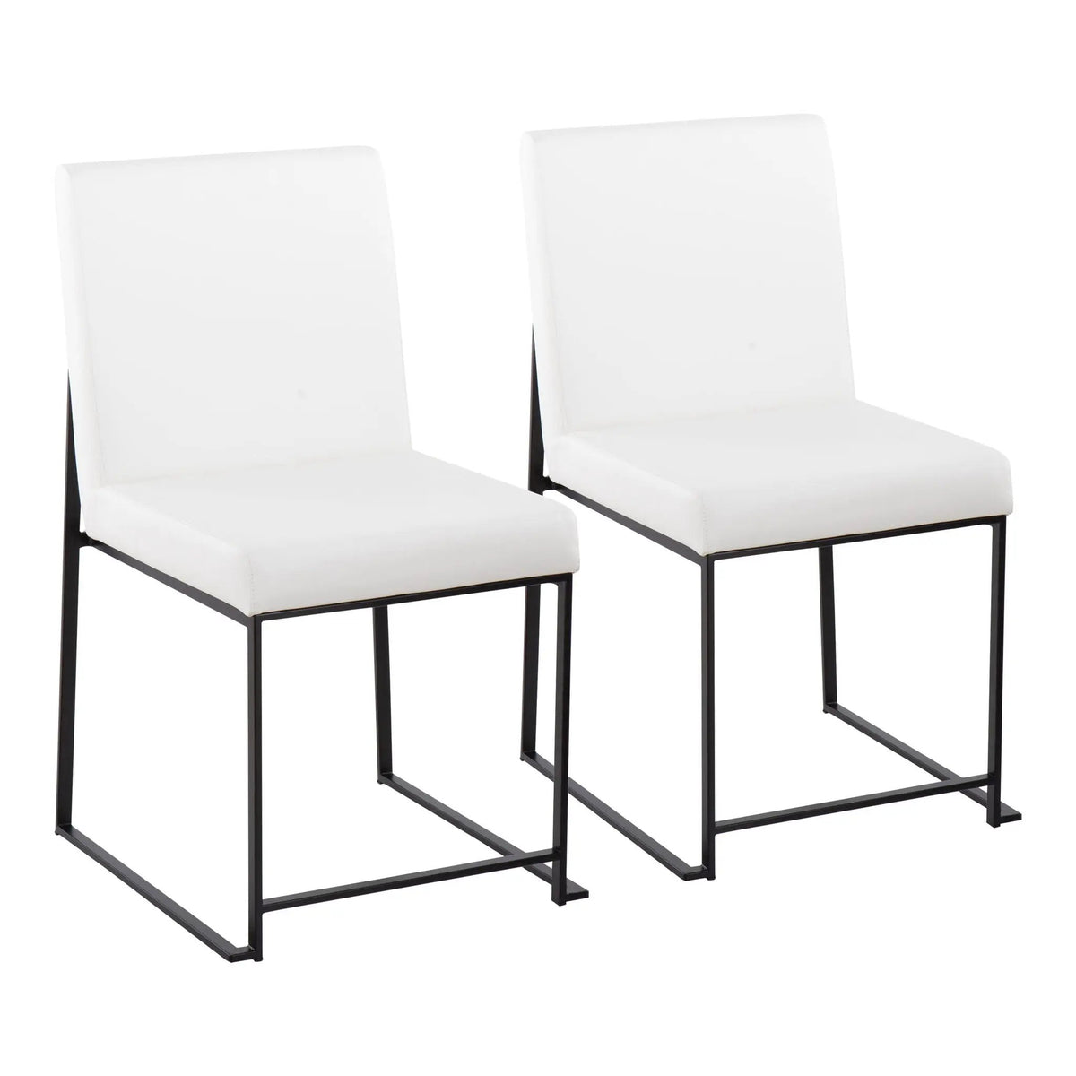 Fuji - Contemporary Modern Elegance With High Back Dining Chair (Set of 2) by HouseOfZazla