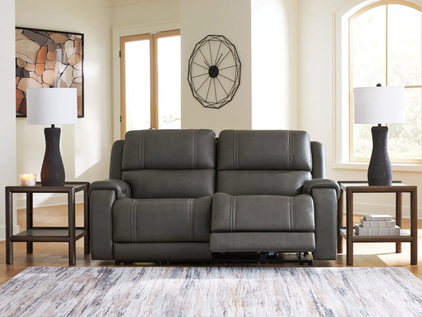 5Z - Pittson - Power Reclining Sectional by Unique Piece Furniture
