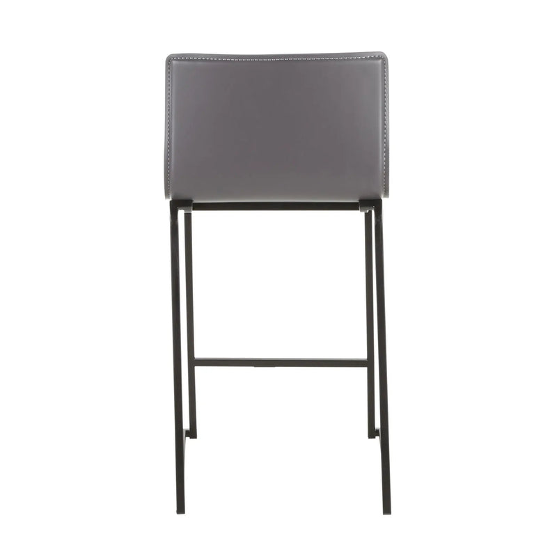 Mara - Upholstered Contemporary Counter Stool (Set of 2) by HouseOfZazla