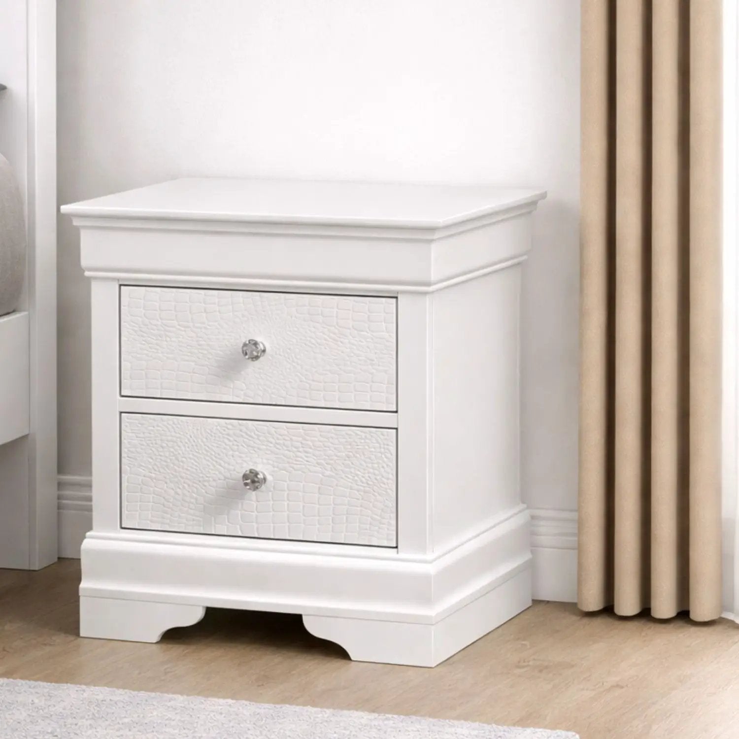 Blaze - 2 Drawer Modern Nightstand by HouseOfZazla